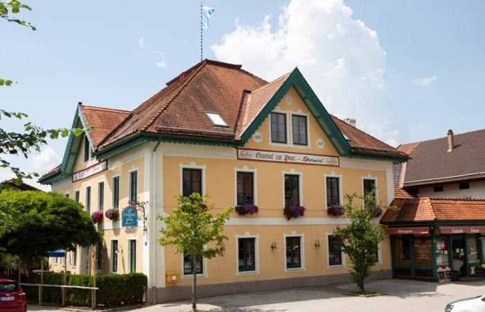 Gasthof Zur Post Oberwirt Chieming Dış mekan fotoğraf